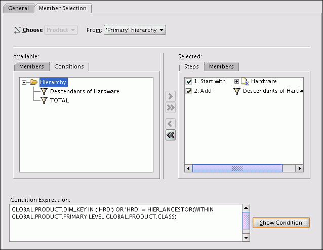 Create Data Security Policy dialog box