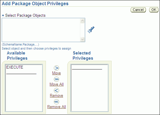 Description of tdpii_add_package_privs.gif follows